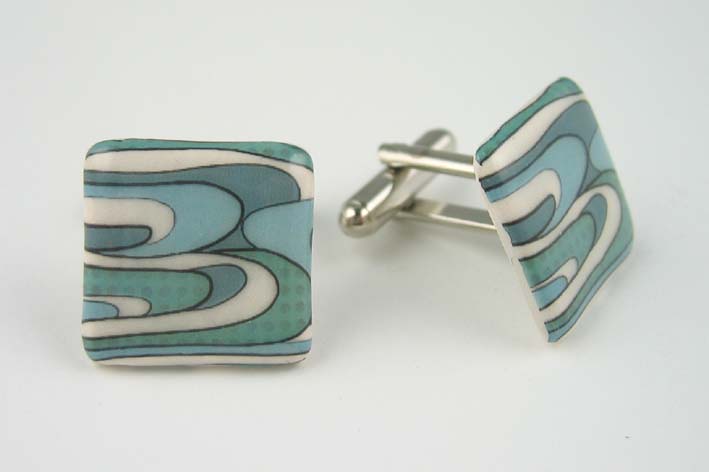 Turquoise Sea cufflinks